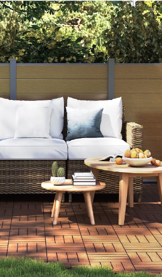 Outdoor decorative products