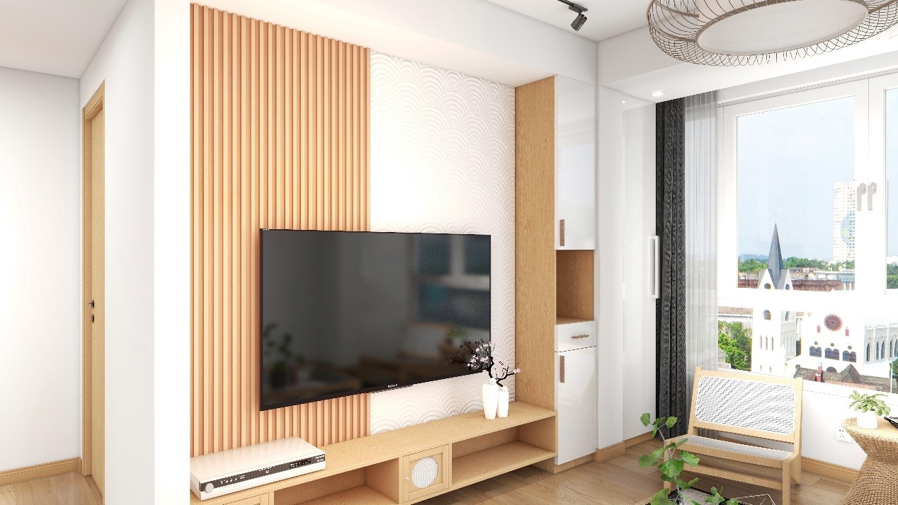 PVC 3D wall panel ideas for living room