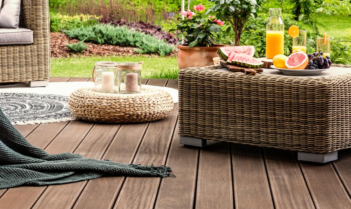 Composite decking ideas to add style and structure to your outdoor space
