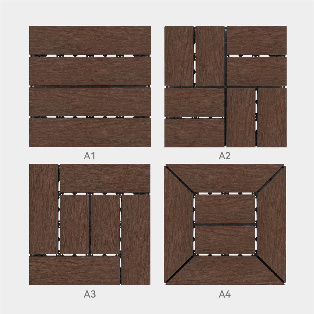 WPC DIY Tile JE302-2